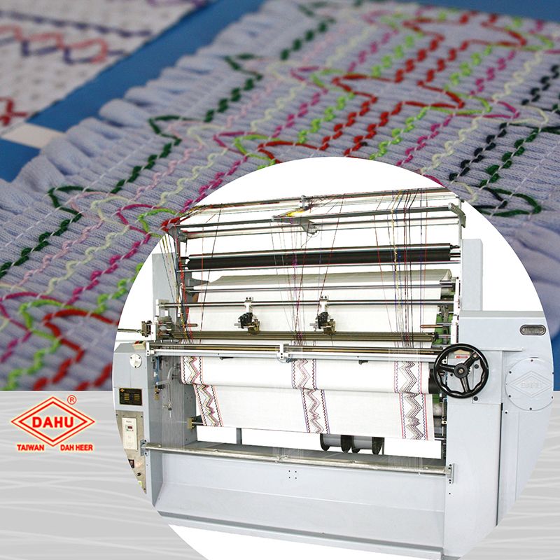 DAHU Wide Width Embroidery crochet knitting machine