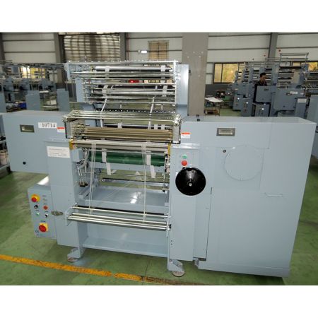 Máy đan móc tự động nhiều thanh cho ren & băng phẳng co giãn - DAHU máy đan ren nhiều thanh cho ren đồ lót