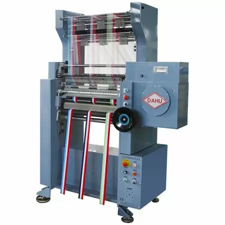 Rib Tape Double Needle Bed Warp Knitting Machine for Sportswear - DAHU Rib tape double needle bed warp knitting machine for sportswear