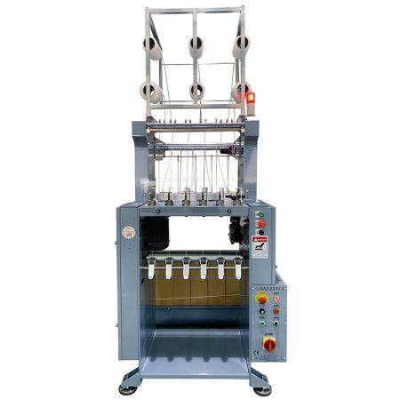 High Speed 6 Head Needle Cylinder Knitting Machine for Garment Cord & Elastic Ear Loop Cord - DAHU high speed 6 head needle cylinder knitting machine for garment cord & elastic ear loop cord