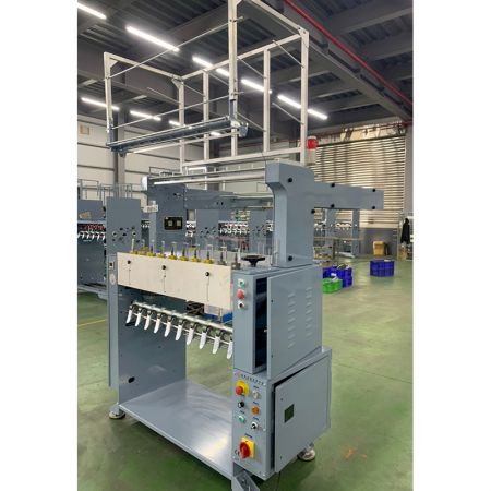 High Speed 10 Head Needle Cylinder Knitting Machine for Garment Cord & Elastic Ear Loop Cord - DAHU high speed 10 head needle cylinder knitting machine for garment cord & elastic ear loop cord