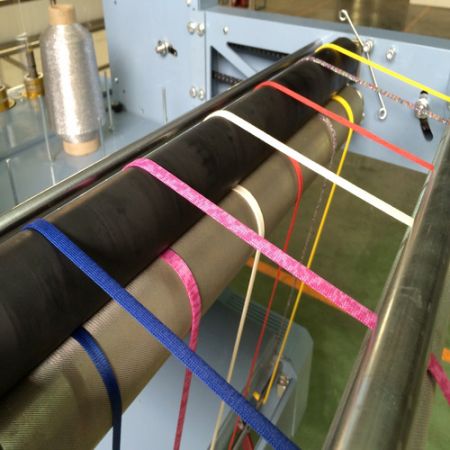 Samples on Cord Knitting Machine