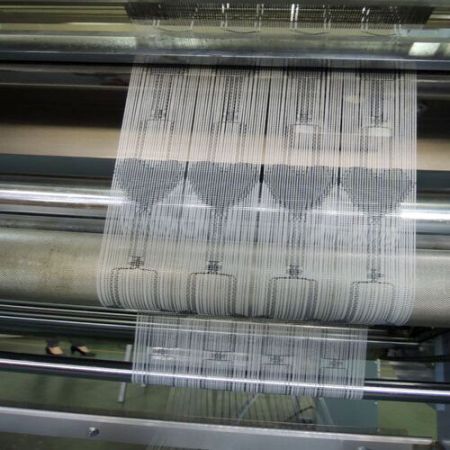 Muestras de cortina de cuerdas de DAHU