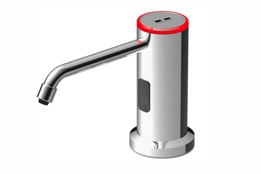 Dmp - Sanisoap Sbt Dispenser Distributore Elettronico 1 Litro Di Sapone Disinfettante A Batterie 51024879 Dmp - Sanisoap Sbt Dispenser Distributore Elettronico 1 Litro Di Sapone Disinfettante A Batterie 51024879