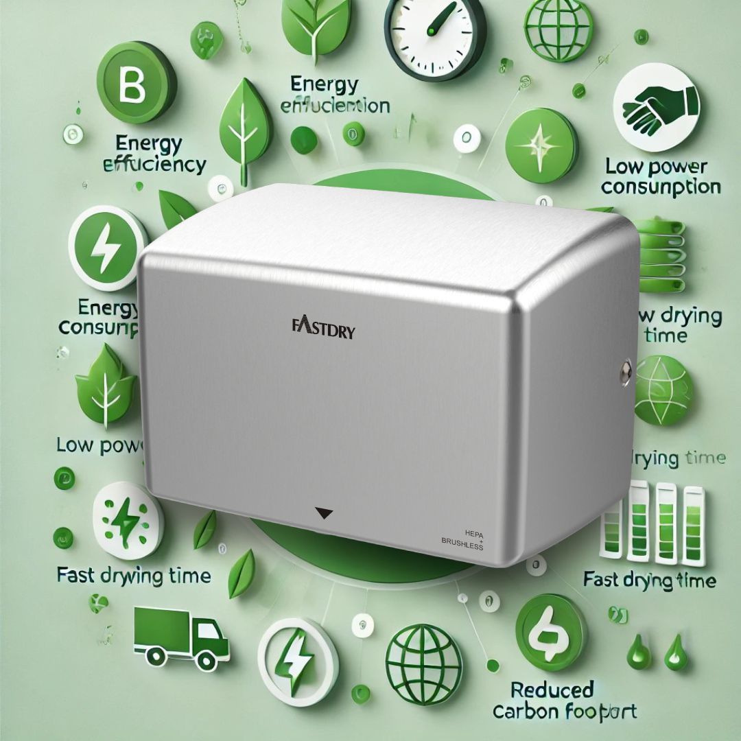 Hokwang provides green hand dryer and auto soap dispensers