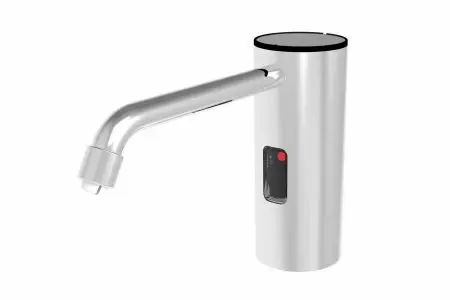 Máy phun xà phòng và nước rửa tay tự động lắp đặt trên bàn bằng thép không gỉ có khả năng phun xà phòng bọt/lỏng/nước rửa tay và chất khử trùng
