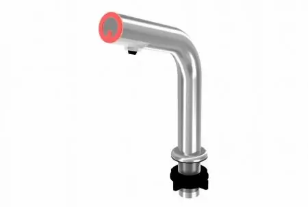 Auto Stainless Steel Curved Tube Deck Mounted Multi-Function Soap/Sanitizer Dispenser - HK-CSD5R Auto Stainless Steel Curved Deck Mounted Liquid/Foam/Spray Soap and Sanitizer Dispenser