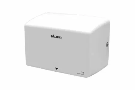 Brushless White Compact Hand Dryer - EcoFast01-BL Brushless White Compact Hand Dryer