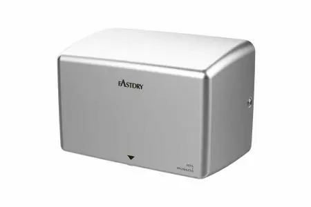 Brushless Satin Stainless Steel Compact Hand Dryer - EcoFast05-BL Brushless Satin Stainless Steel Hand Dryer