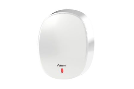 White EcoPure Brushless Motor Hand Dryer: The Perfect Combination of Hygiene and Modern Elegance for Restrooms - EcoPure01 Brushless Motor Hand Dryer