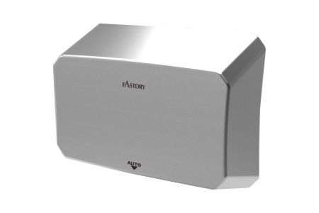 Satijn Roestvrijstalen ADA Slanke Handdroger - EcoSlender05 ADA-conforme 1000W Satin Roestvrijstalen Slanke Handdroger