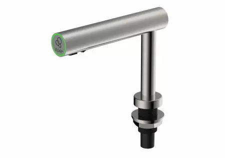 Dispensador de Sabão/Sanitizante Multifuncional Montado em Convés Automático em Aço Inoxidável - EcoTap Auto Aço Inoxidável Montado em Convés Dispensador de Sabão Líquido/Espuma/Sanitizante