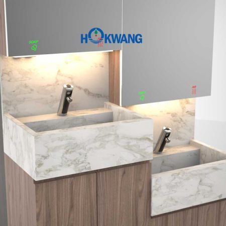 AF38 Serie Auto Kraan en Spiegelkast