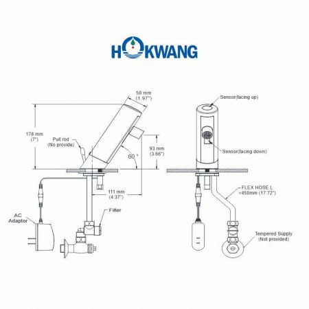 AF383 Auto Kraan Afmetingen
