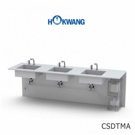 ถังน้ำยาล้างมือขนาด 2.5+5 ลิตร ทางเลือกสำหรับ CSDTM