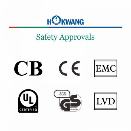 Сертификация безопасности сушилки для рук Hokwang