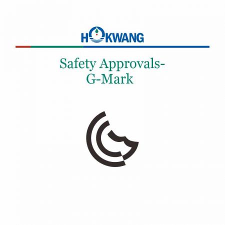 Certificado de marca G para secador de manos Hokwang