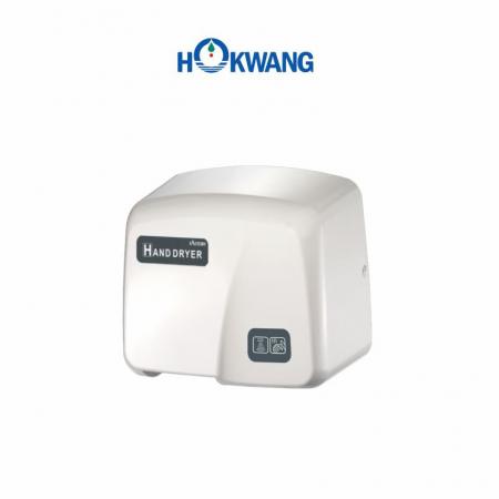 Secador de manos automático de plástico ABS blanco de 1800 W