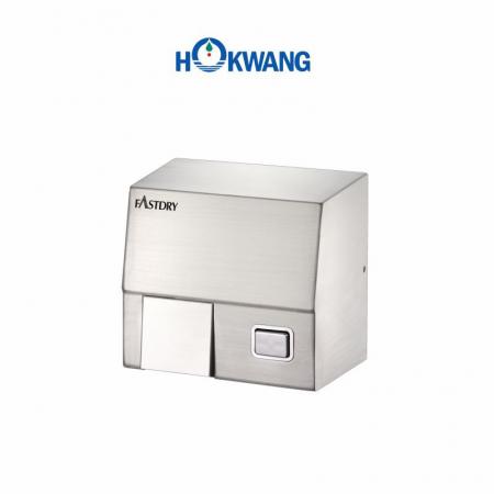 Stainless Steel Square 1800W Push Button Hand Dryer