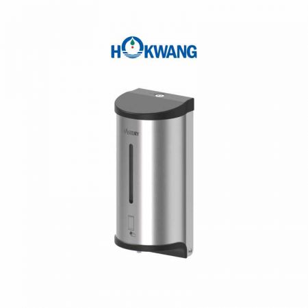 Auto Stainless Steel Liquid Soap Dispenser with Plastic Ends