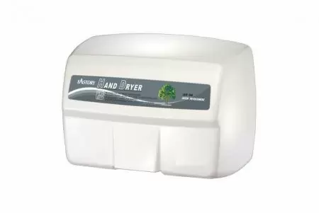 White Aluminum Square 2200W Auto Hand Dryer - 2200EA White Aluminum Square 2200W Auto Hand Dryer