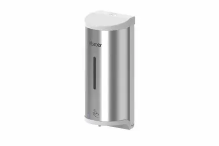 Auto Stainless Steel Bulk Multi-Function Soap/Sanitizer Dispenser with Plastic Ends - HK-MSD1 PLUS Auto Stainless Steel Multi-Function Soap Dispenser