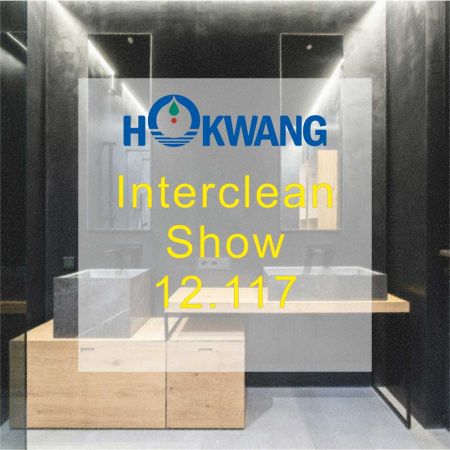 Zvýšte svoju kúpeľňovú skúsenosť s najnovšími inováciami Hokwang na výstave Interclean Amsterdam 14. - 17. mája 2024
