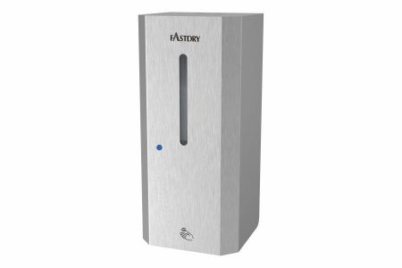 Distribuidor Automático de Sabão/Sanitizante Multifuncional em Aço Inoxidável (500ML) - Distribuidor Automático de Sabonete Multifuncional em Aço Inoxidável HK-SSD (500ML)