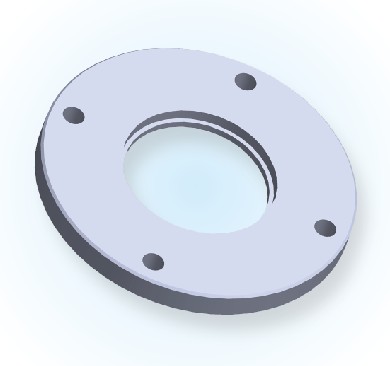 ISO Boret Blank Bolted Flange