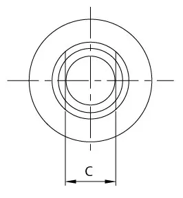 Penyesuai Paip Lelaki KF