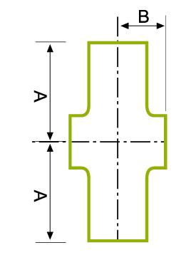 Pulled Tee / Pulled Cross