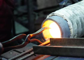 stainless steel vacuum components and valves hot forging