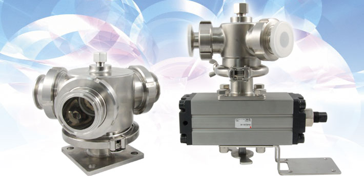 Multiport stainless steel valves