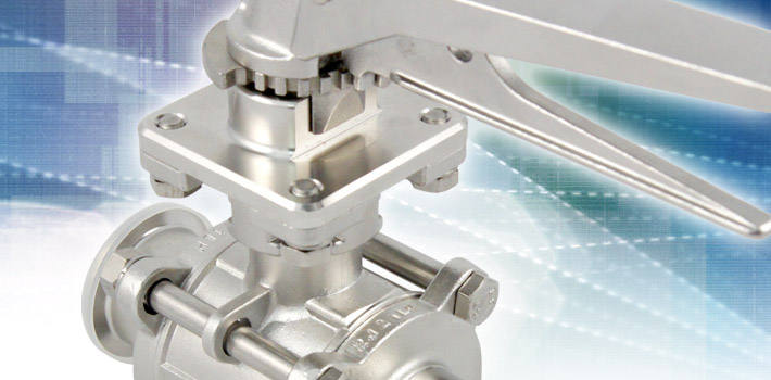 katup kupu-kupu baja tahan karat