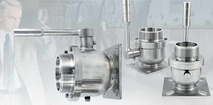 Stainless steel forged wine valves