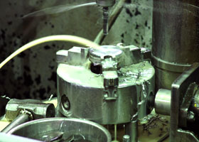 drilling machine for making stainless steel valves, vacuum fittings, vacuum components