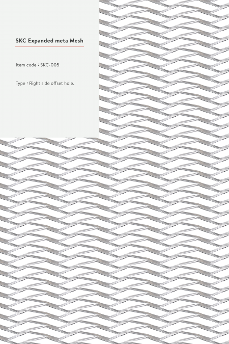 Item code：SKC-005; Material：Steel, stainless steel, hot-dip galvanized and Pre-galvanized steel.; Type：Right side offset hole.