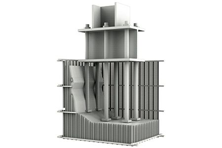 Rib lath SKRF24 can also be used in building expansions and repair projects.