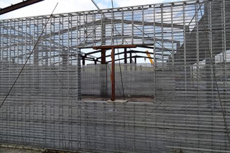 Pre-Galvanized Steel Ribbed Lath can also be used to create templates for concrete components such as bridge piers, support structures, tunnel walls, and more