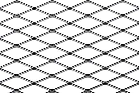 XS Mesh Type - Expanded metal XS 42 Steel, stainless steel, aluminum, hot-dip galvanized, and Pre-Galvanized Steel