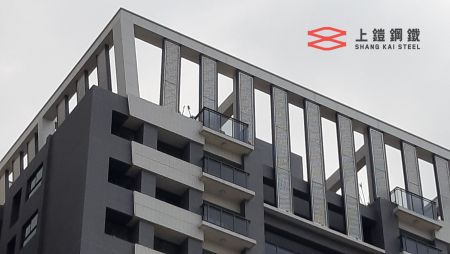 As a green building material, it is applied on high-rise rooftop shading structures to maintain natural daylight and ventilation.