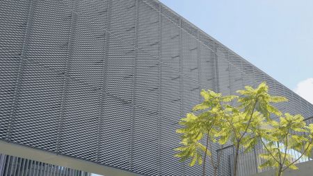 Southern - Kaohsiung Public Library-Caoya Branch - The innovative construction method and application of expanded metal add a unique flair to buildings