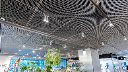 Central - Park Lane by CMP - The Metal expanded mesh demonstrates versatility and outstanding performance in a variety of environments and applications