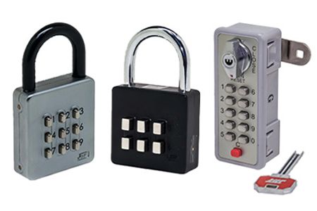 传统机械按键式置物柜锁，适用于橱物柜或工具箱