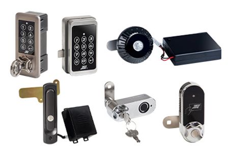 电子式柜锁 - 智慧安防锁具，适用各类橱柜或防盗设备