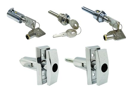 自动贩卖机锁 - 多款把手座及螺杆可客制之自动贩卖机锁