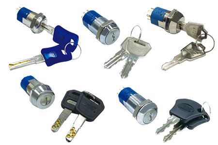 UL-zertifiziertes Schalter-Schloss - Zertifiziertes Schloss mit flachem Schlüssel für elektrische Fahrzeuge