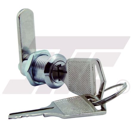 12mm Mikro-Cam-Schloss mit flachem Schlüssel - 12mm Mikro-Cam-Schloss mit flachem Schlüssel