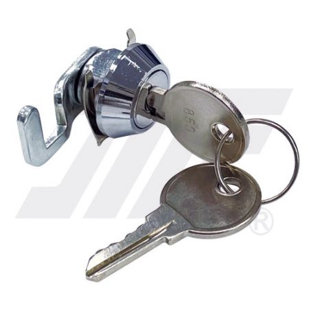 16mm Quick Install Cam Lock - 16mm mid-size cam lock with flat key