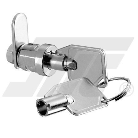 C521ZSP 12mm micro cam lock with tubular key.